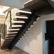 Mono Stringer Staircase Railing