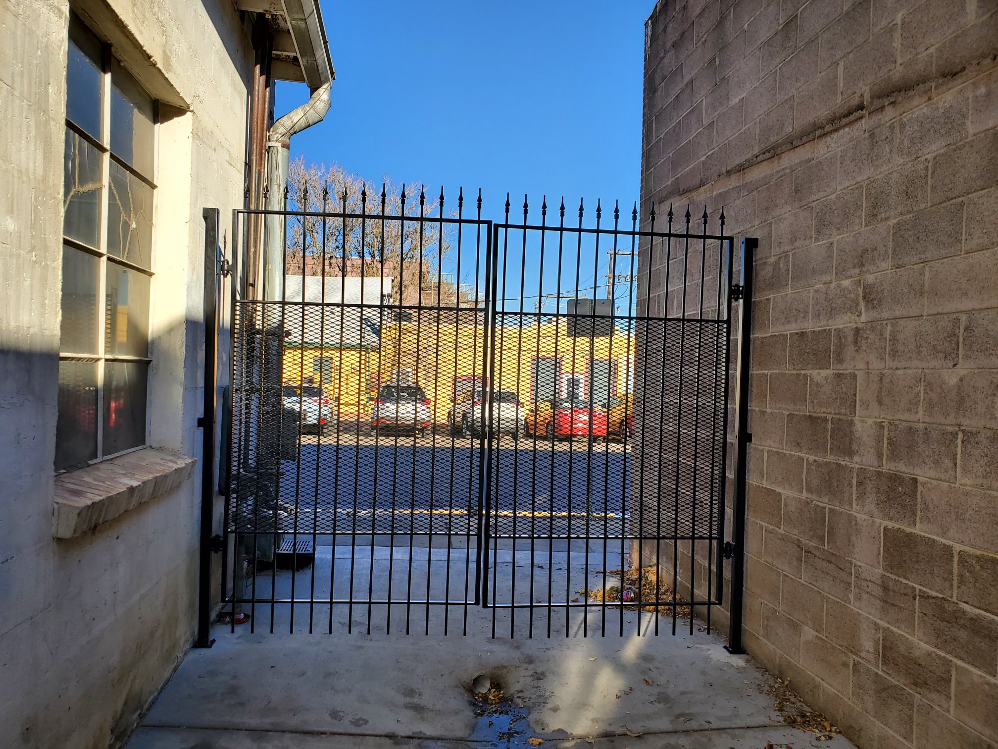 Tall Security Gate